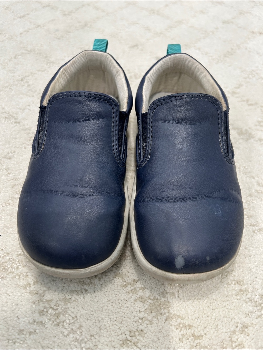 Ten Little: Kids Slip-On Shoes in Navy Blue